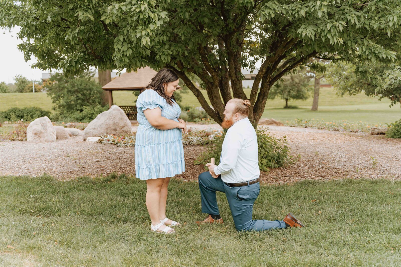 Justin's proposal to Jordyn